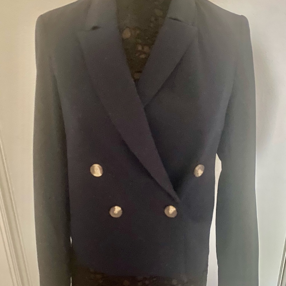 Joie Elegant Blazer with Gold Accents